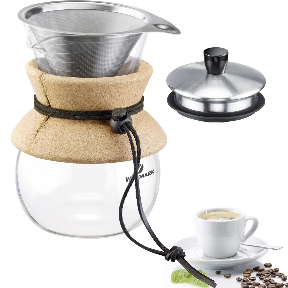 Kaffee-Bereiter mit Filter und Deckel »Brasilia«, 500 ml