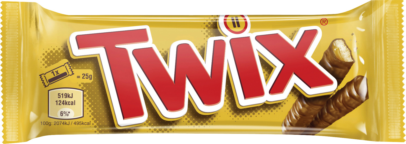 Twix Classic Schokoladenriegel 50G
