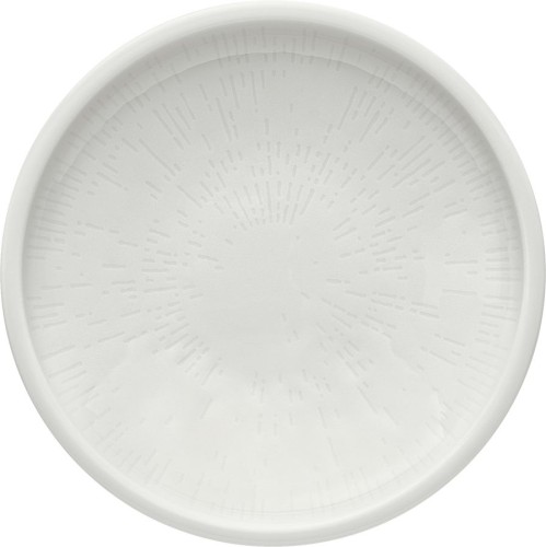 Schönwald Kollektion Shiro, Teller aus Porzellan, tief, coup, mit Struktur, 15 cm, weiß