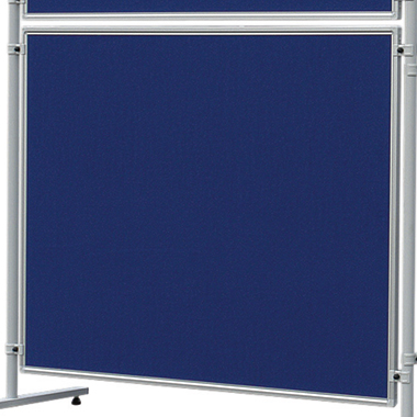 Franken Stellwand ECO 120 x 120 cm (B x H) Aluminium blau
