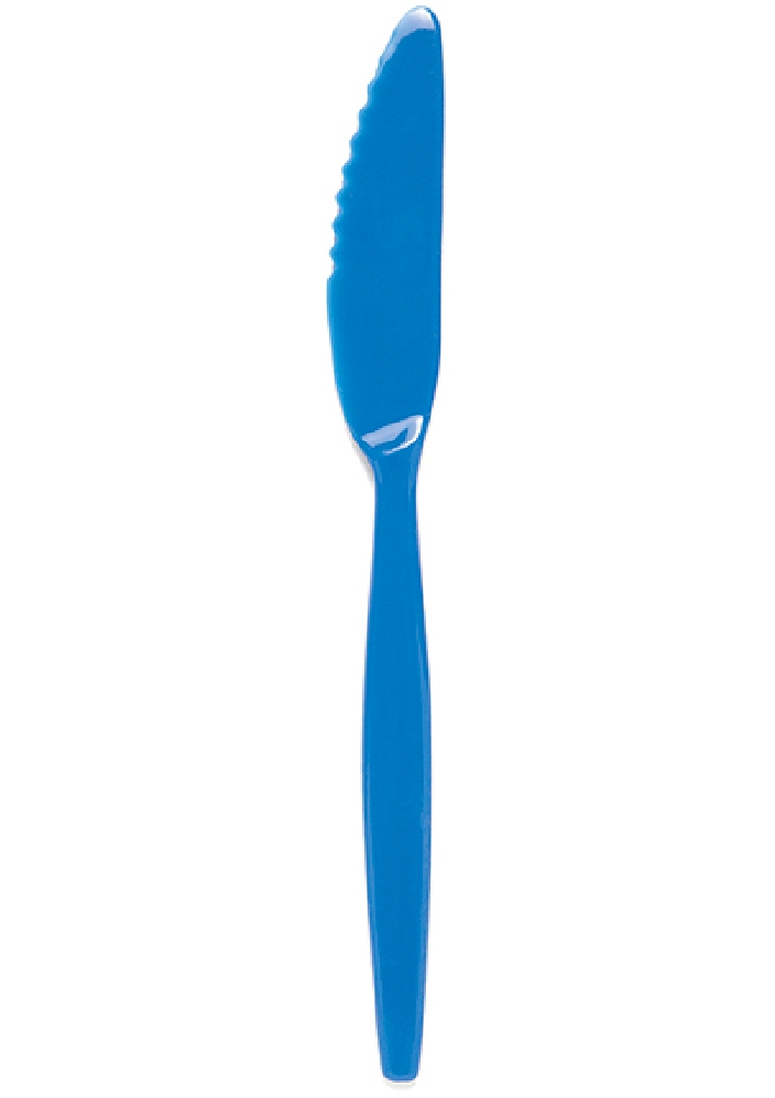 Roltex Messer groß, Farbe: blau, PC Safe, unzerbrechlich