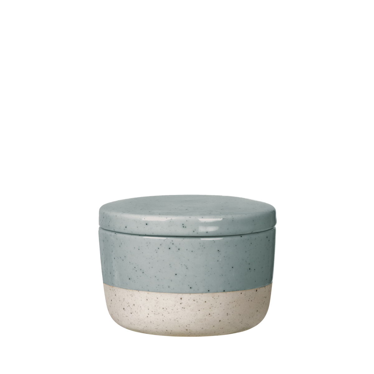 Zuckerdose -SABLO- Stone 150 ml, Ø 8,5 cm. Material: Keramik. Von Blomus.