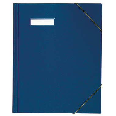 ELBA Umlaufmappe colors DIN A4 1200g/m² Karton/PVC, ummantelt blau, Maße: 28,5 x 34 cm (B x H), Verwendung für