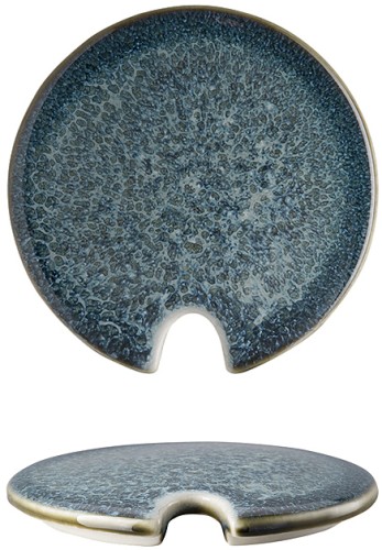 Junto Aquamarine (türkis) von Rosenthal, Zuckerdose Deckel mit Einschn., aus Steinzeug - spülmaschinengeeignet