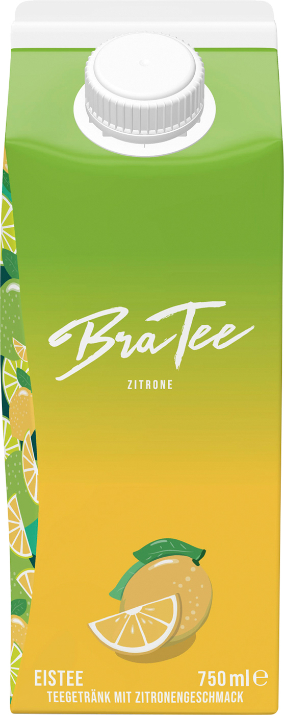 Bra Tee Zitrone Eistee 0,75L Tetrapack
