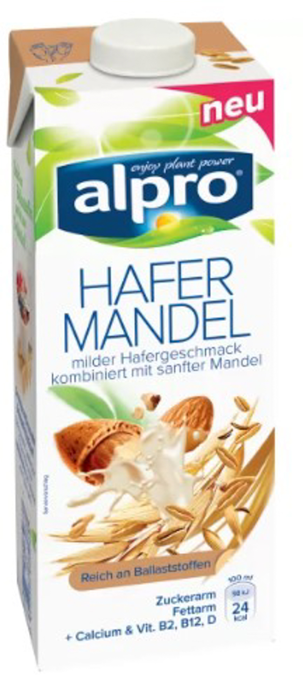 Alpro Hafer Mandel Drink 1L Tetrapack