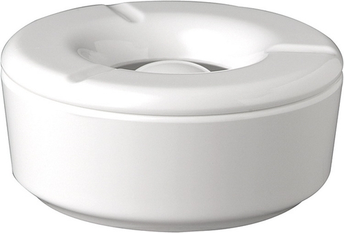 Windaschenbecher -CASUAL- Ø 11,5 cm, H: 5 cm Melamin, weiß spülmaschinengeeignet nicht mikrowellengeeignet nicht Backofen
