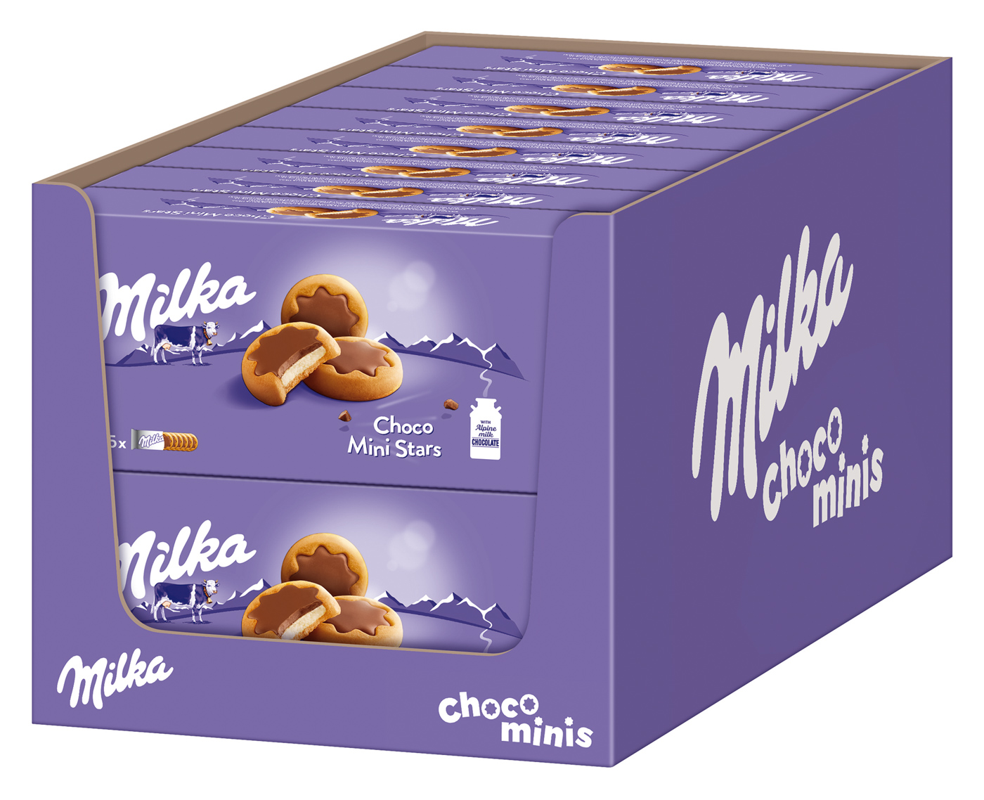 Milka Choco Minis Kekse 185G