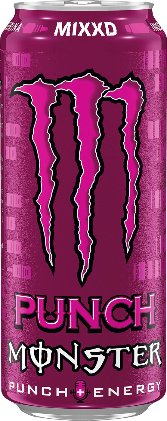 Monster Juiced Mixxd Punch Energy Drink 0,5L Dose Mehrwegartikel (inkl. Pfand) Kirsche, Cranberry und Apfel