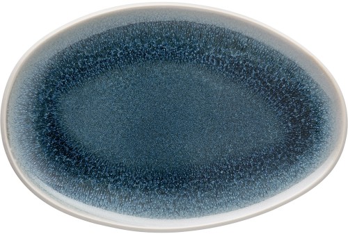 Junto Aquamarine (türkis) von Rosenthal, Platte 28 cm, aus Steinzeug - spülmaschinengeeignet