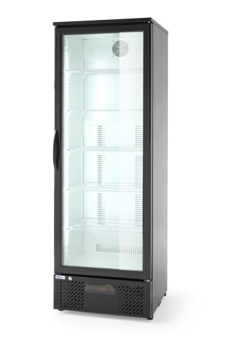 Bar Kühlschrank eintürig 293 L. Pulverbeschichtetes Gehäuse, Aluminiumkammer, verschließbare Kunststofftüre