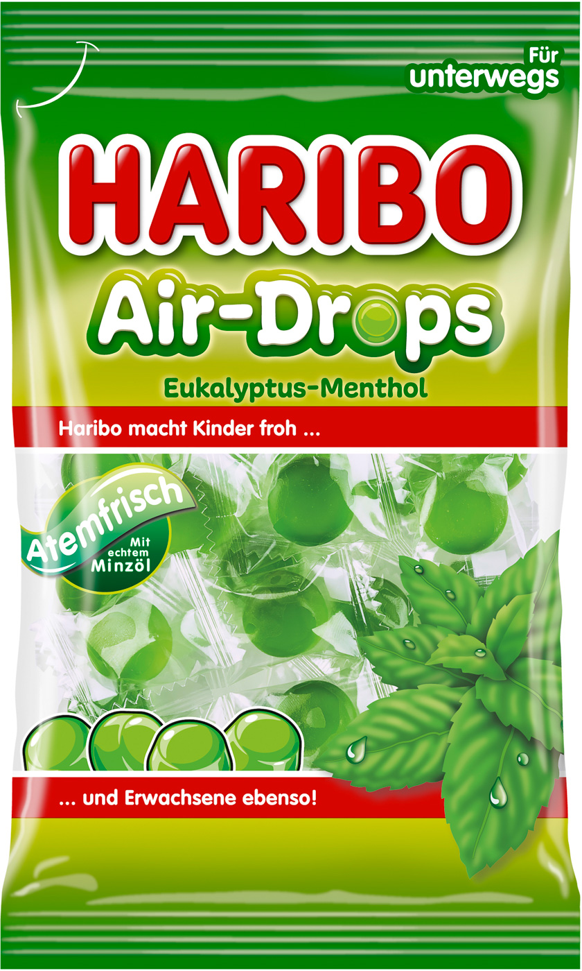 Haribo Air-Drops Euka-Menthol 100G