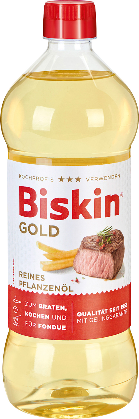 Biskin Gold Pflanzenöl 750ML