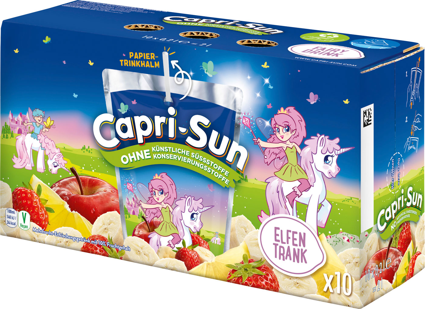 Capri Sun Fruchtsaftgetränk Elfentrank 200ML