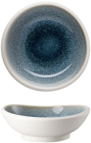 Junto Aquamarine (türkis) von Rosenthal, Schüssel 12 cm, aus Steinzeug - spülmaschinengeeignet
