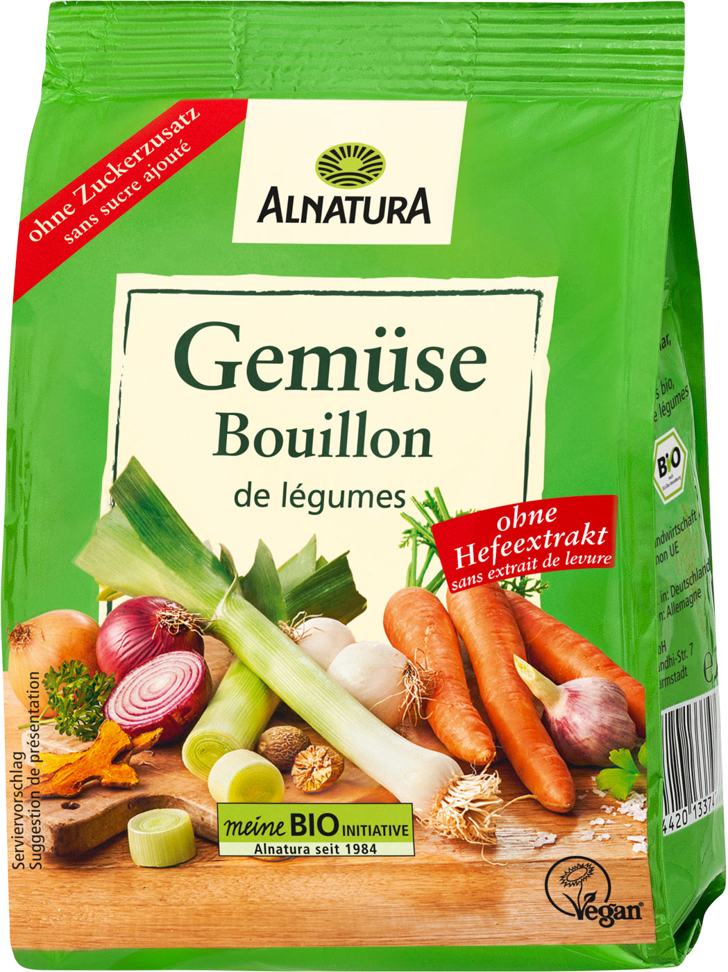 Alnatura Bio Gemüse Bouillon Hefefrei Nachfüller 290G