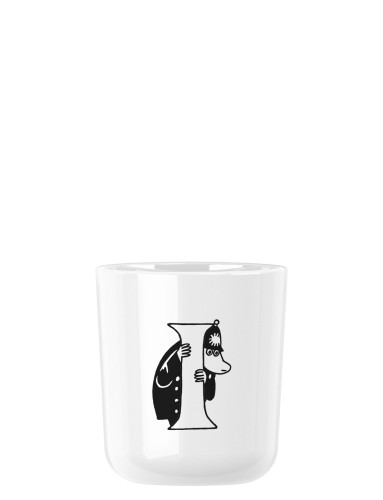 Moomin ABC Tasse - I 0.2 l. weiß, Maße: 74 x 74 x 83 mm