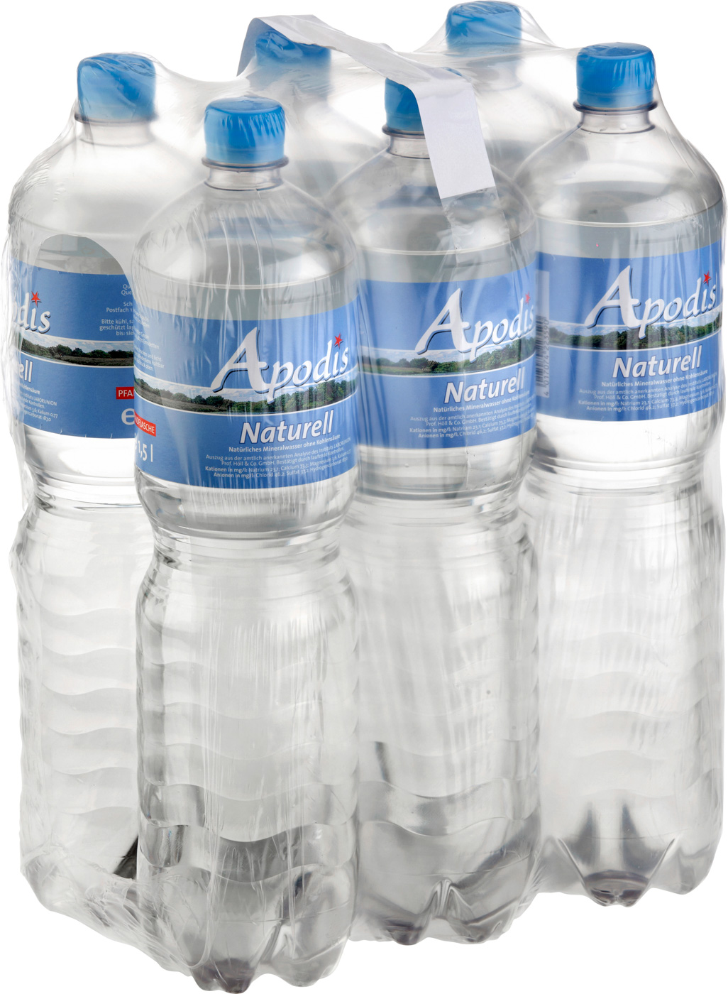 Apodis Mineralwasser Naturell 1,5L Flasche Mehrwegartikel (inkl. Pfand)