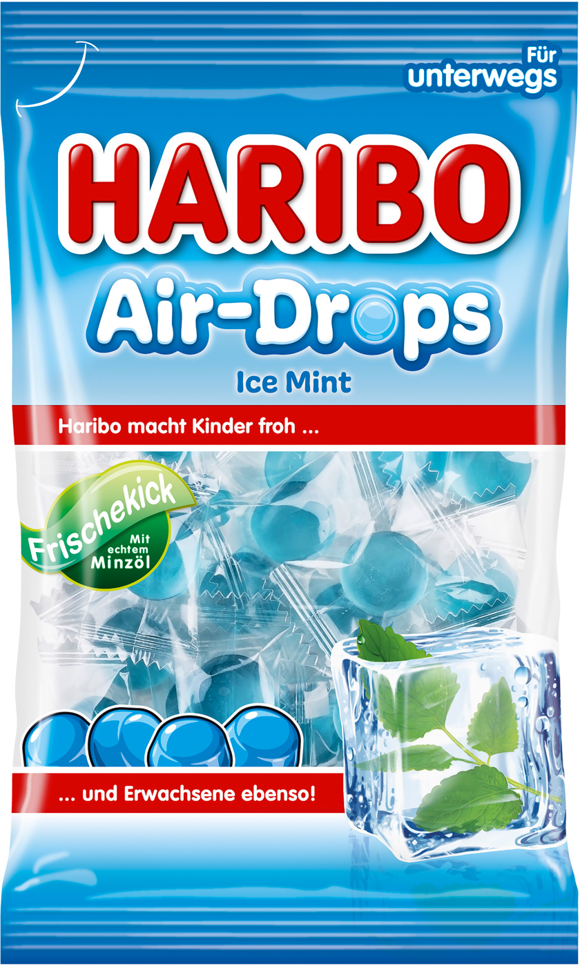 Haribo Air-Drops Ice Mint 100G