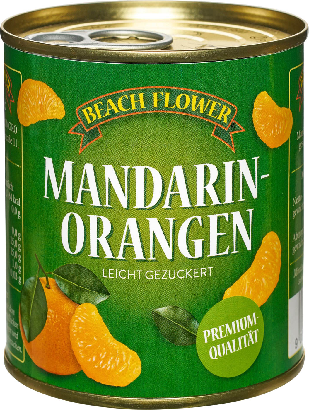 Beach Flower Mandarin Orangen Konserve 312G
