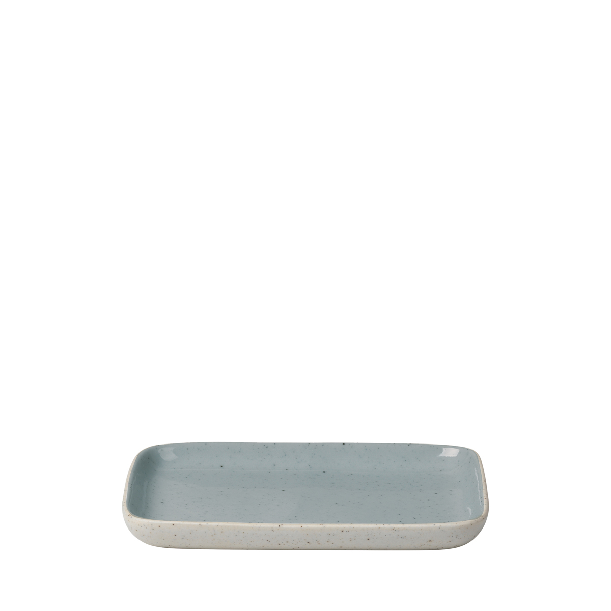Snack Teller -SABLO- Stone Size M. Material: Keramik. Von Blomus.