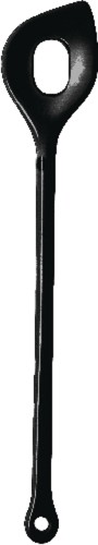 WACA Spitzlochlöffe aus PBT, 310 mm lang, Farbe: schwarz