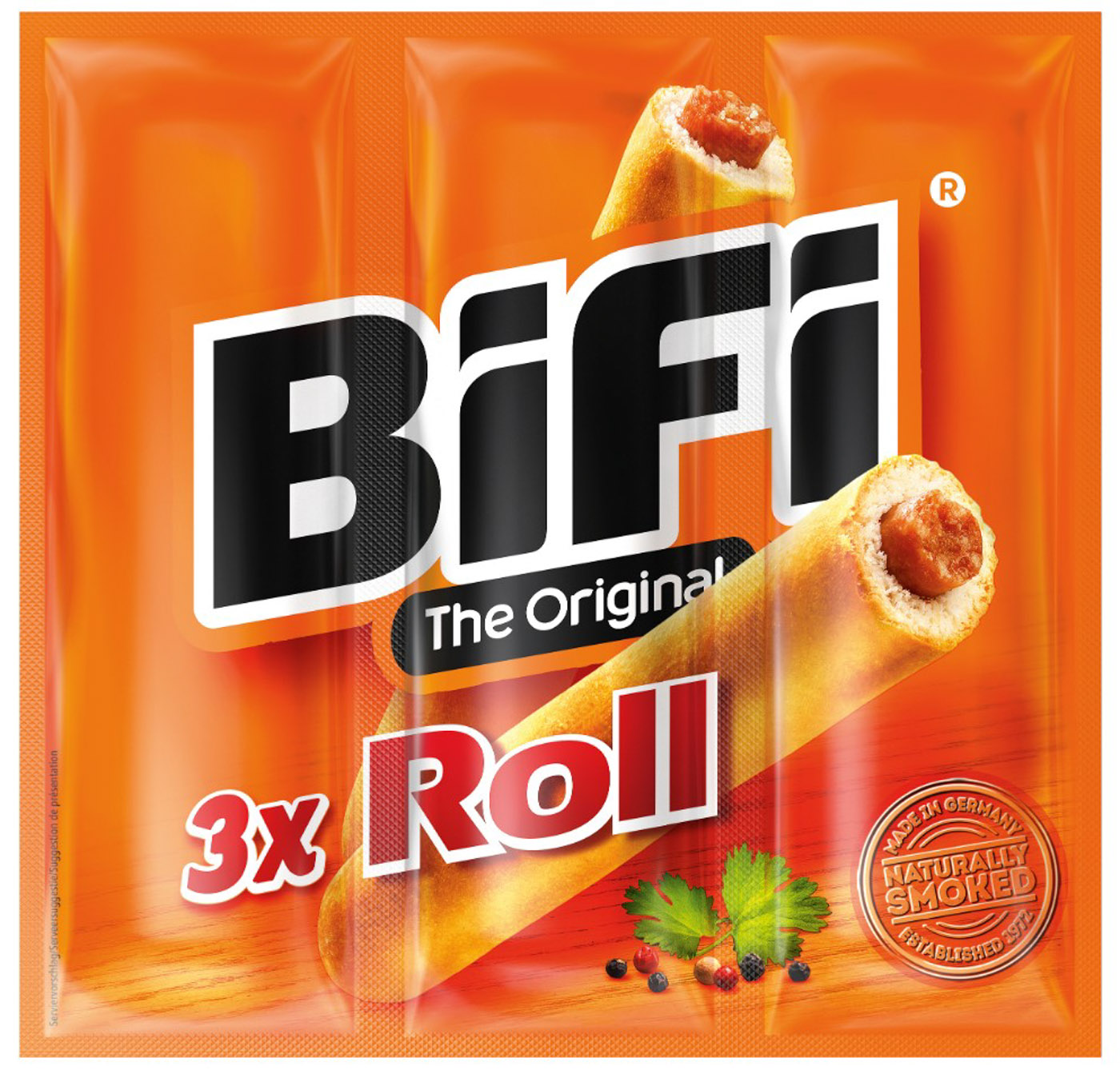 Bifi Roll 3 Stück mit Salami 135G
