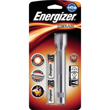 Energizer® Taschenlampe Metal LED 3 Stunden Metall