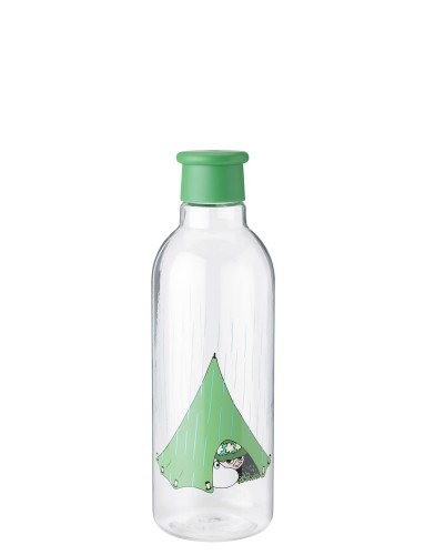 RIG-TIG x Moomin Trinkflasche 0.75 l. Moomin camping - Maße: 8 x 8 x 25 cm - von Stelton