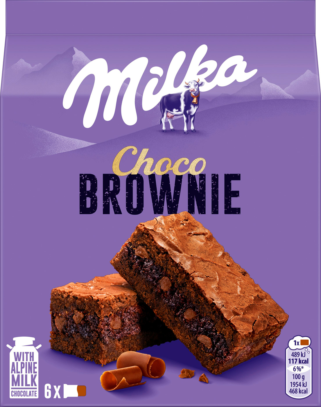 Milka Choco Brownie 6 Stück 1150G