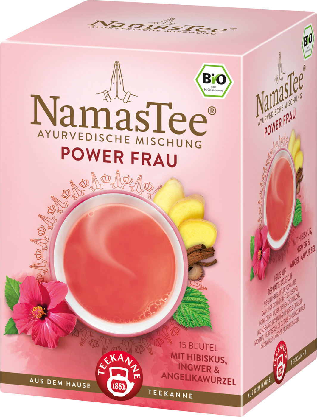 NamasTee Bio Power Frau 15 Stück Teebeutel 27G