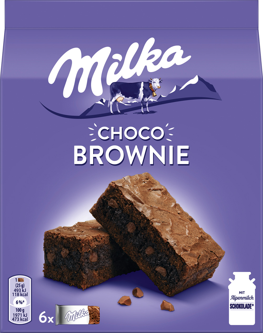 Milka Choco Brownie 6 Stück 1150G