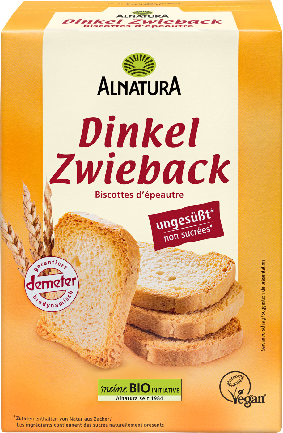 Alnatura Bio Dinkel Zwieback 200G
