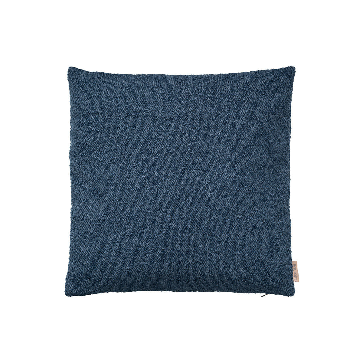 Kissenbezug -BOUCLE- Midnight Blue 50 x 50 cm. Material: 90% Polyester, 10% Acryl. Von Blomus.