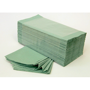 fripa Papierhandtuch Plus 25 x 23 cm (B x L) 100 Recyclingpapier grün 20 x 250 Bl./Pack.