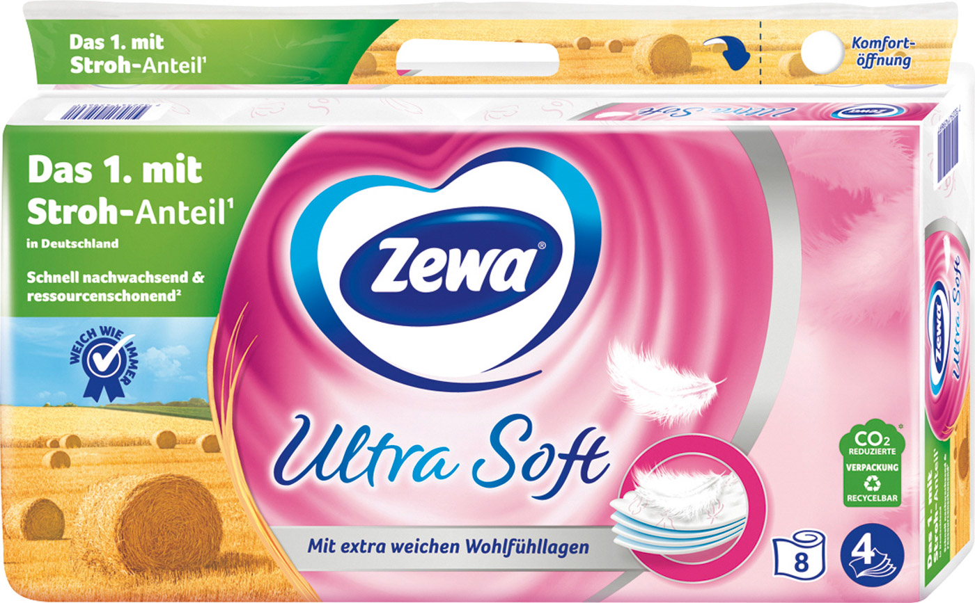 Zewa Ultra Soft Toiletten- Papier 4lagig 150 Blatt