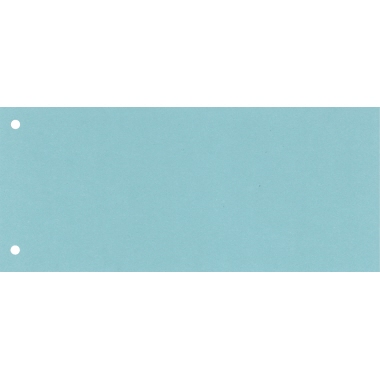 Trennstreifen 24 x 10,5 cm (B x H) 160g/m² Karton blau 100 St./Pack.