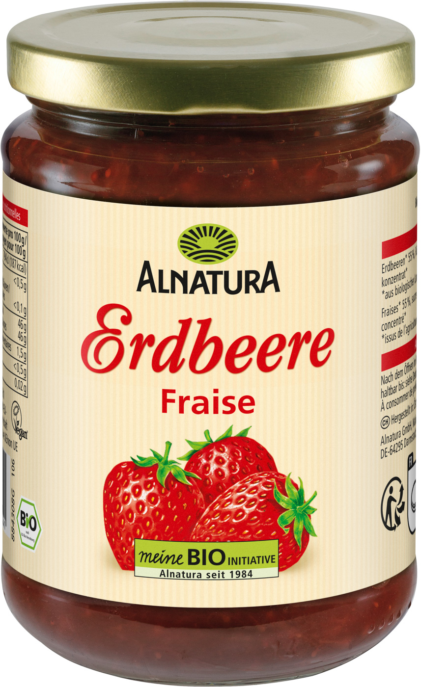 Alnatura Bio Fruchtaufstrich Erdbeere 420G