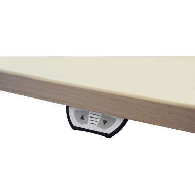 Geramöbel Schreibtisch Elektro-Flex 180 x 65-125 x 80 cm (B x H x T) Dreischicht-Feinspan, melaminharzbeschichtet buche