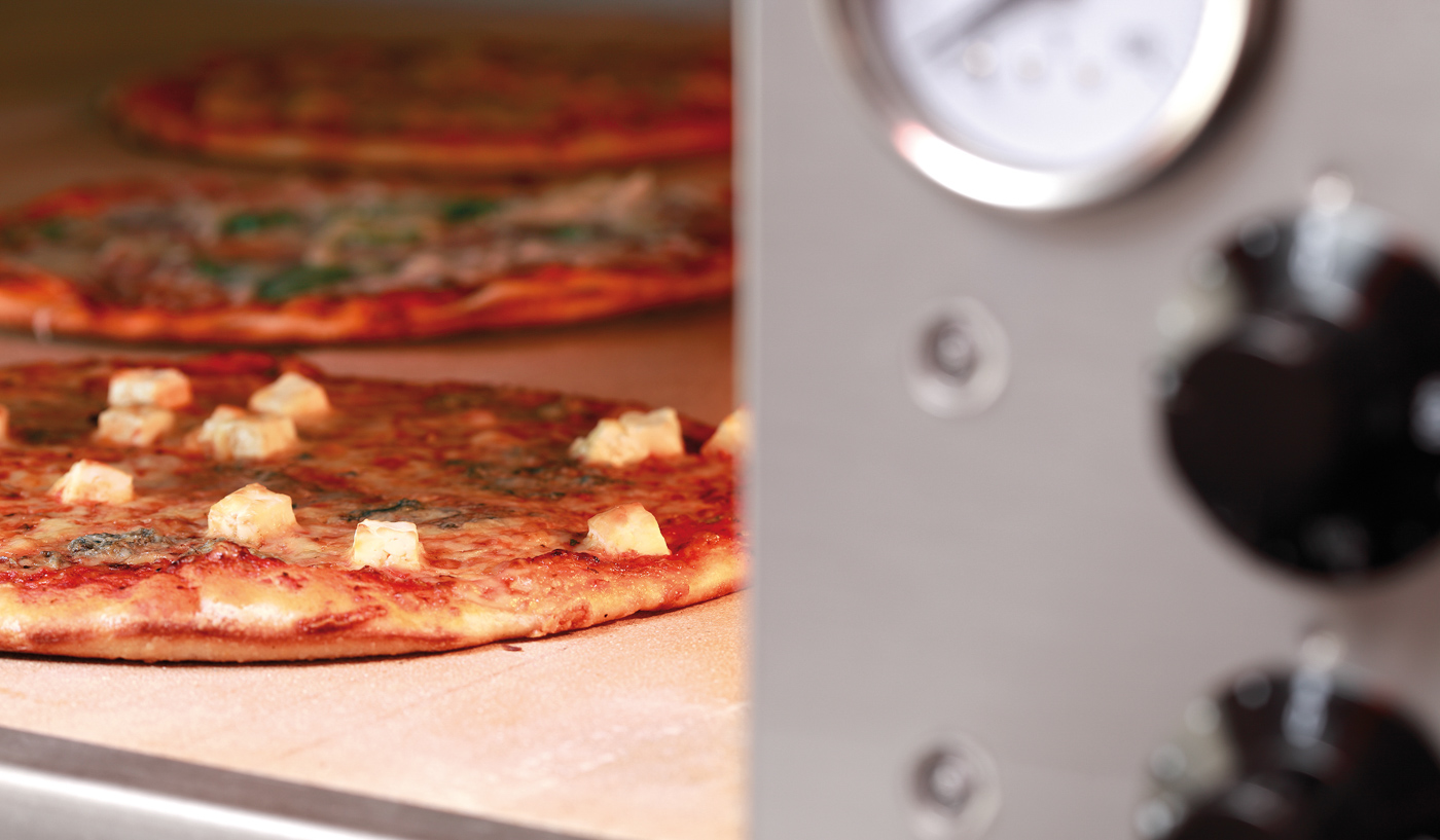 Bartscher Pizzaofen ET 205, 2BK 1050x1050 |Spannung: 400 V | Maße: 131 x 127 x 76,0 cm.Gewicht: 247 kg
