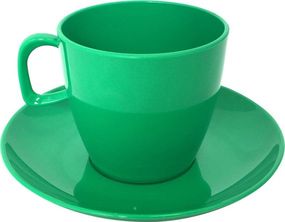 Roltex Kaffee-Untertasse grün