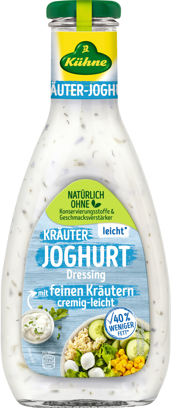 Kühne Salat Dressing Joghurt Kräuter Leicht 500ML