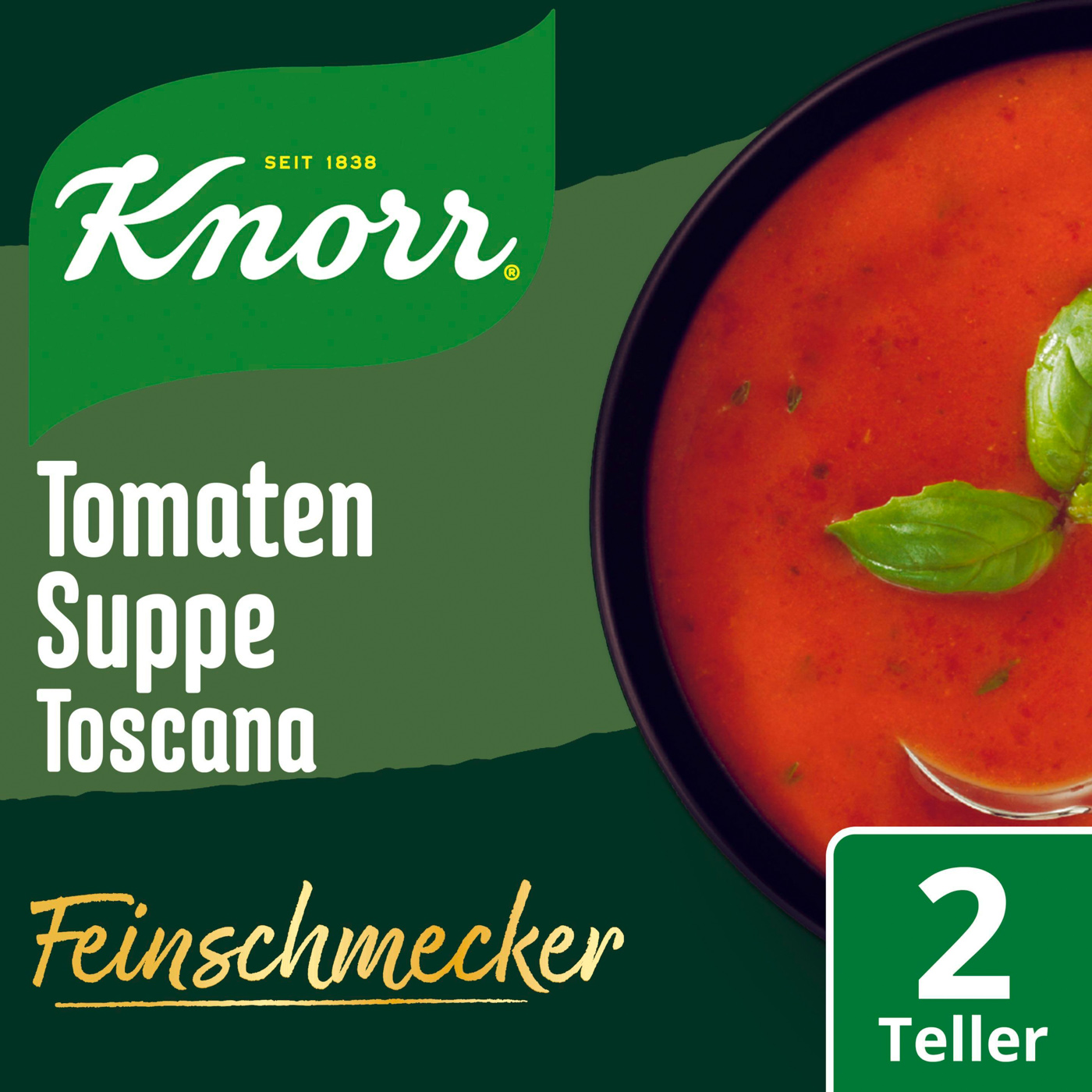 Knorr Feinschmecker Tomaten- Suppe Toscana 2 Portionen 53G