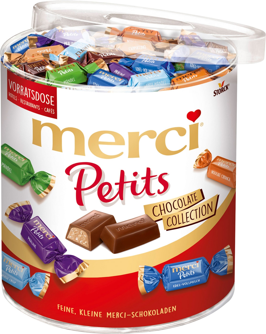 Merci Petits Chocolate C+C Collection 1KG kleine merci-Schokoladen.