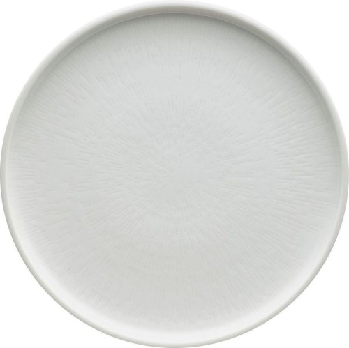 Schönwald Kollektion Shiro, Teller aus Porzellan, flach, coup, mit Struktur, 28 cm, weiß