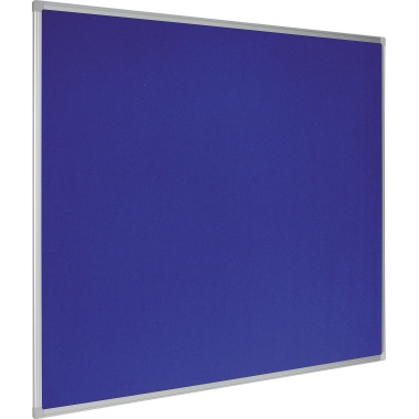 Bi-office Filzpinnwand 150 x 100 cm (B x H) Aluminium blau alu