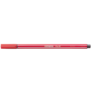 STABILO® Fasermaler Pen 68 1mm rot nicht auswaschbar