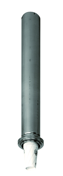 BLANCO Becherspender-Einbauröhre aus CNS,für Einwegbecher,Becherspenderröhre mit Einstellmechanismusfür Bechergrößen ø 68–90 mm,