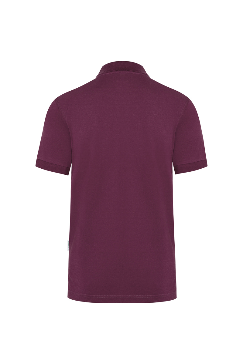 Herren Workwear Poloshirt Modern-Flair, aus nachhaltigem Material , GR. XL , Farbe: aubergine , von Karlowsky