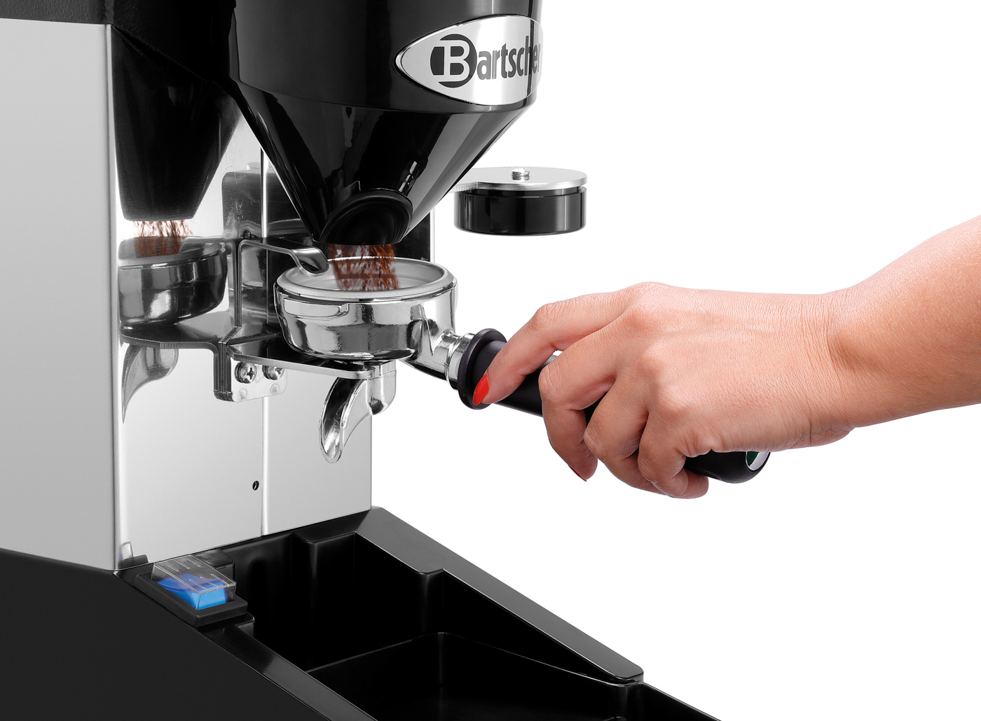 Bartscher Kaffeemühle Tauro Digital | Spannung:230 V | Maße: 21,5 x 38,5 x 51,5 cm. Gewicht: 7,9kg